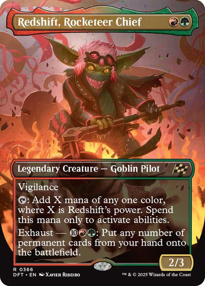 Redshift, Rocketeer Chief (Borderless) (366) (DFT)