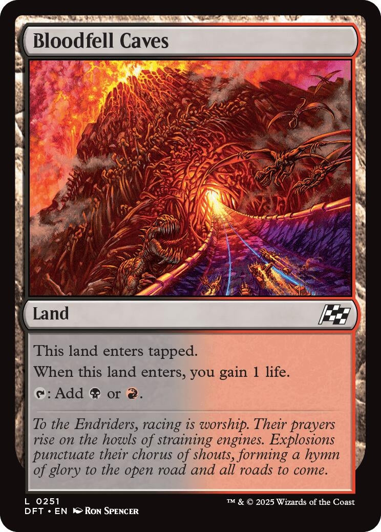 Image for Bloodfell Caves (251) (Aetherdrift) - Magic: The Gathering