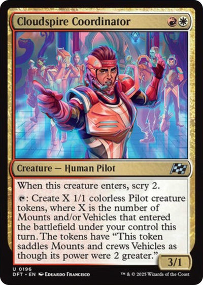 Cloudspire Coordinator (196) [Aetherdrift]