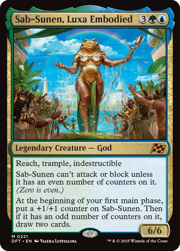 Image for Sab-Sunen, Luxa Embodied (221) [Aetherdrift]