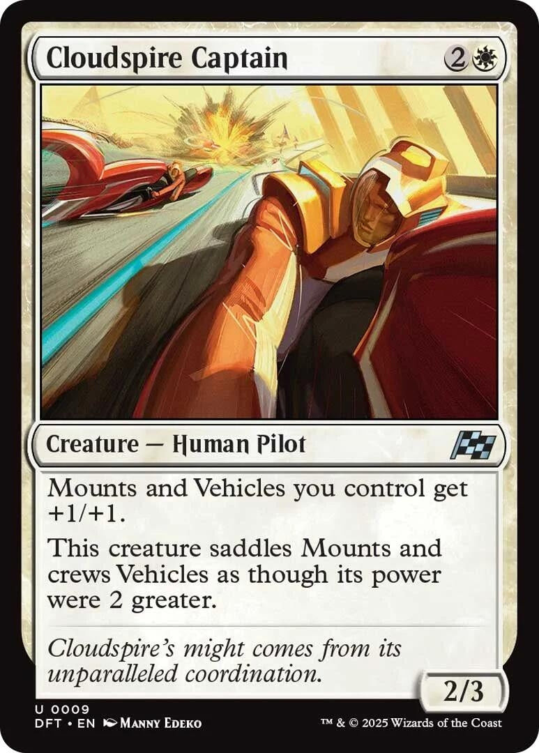 Image for Cloudspire Captain (9) [Aetherdrift]