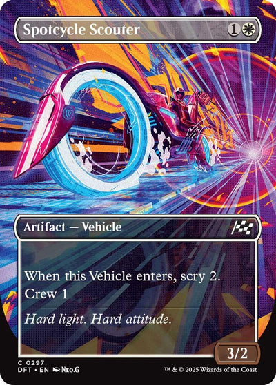 Spotcycle Scouter (Borderless) (297) [Aetherdrift]