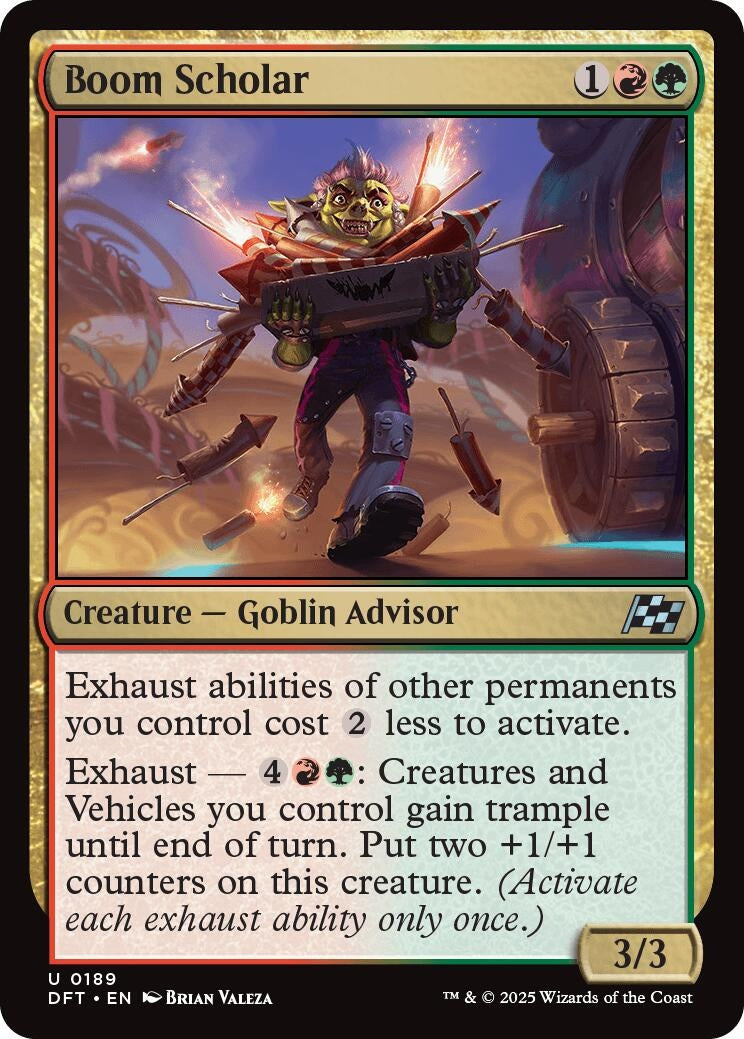 Image for Boom Scholar (189) (Aetherdrift) - Magic: The Gathering