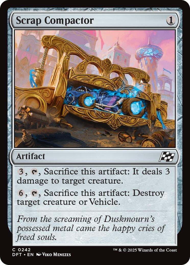 Image for Scrap Compactor (242) (Aetherdrift) - Magic: The Gathering