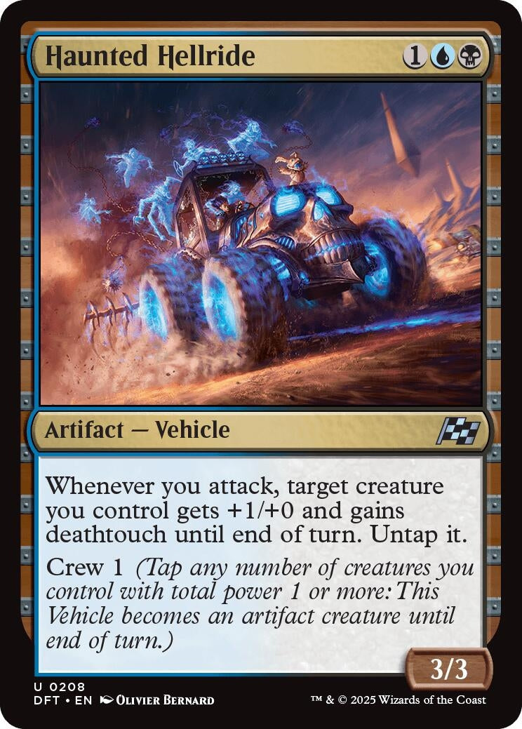 Image for Haunted Hellride (208) (Aetherdrift) - Magic: The Gathering