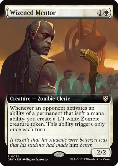 Wizened Mentor (Extended Art) (24) (Commander: Aetherdrift)