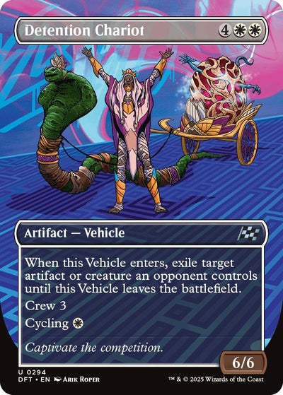 Detention Chariot (Borderless) (294) [Aetherdrift]