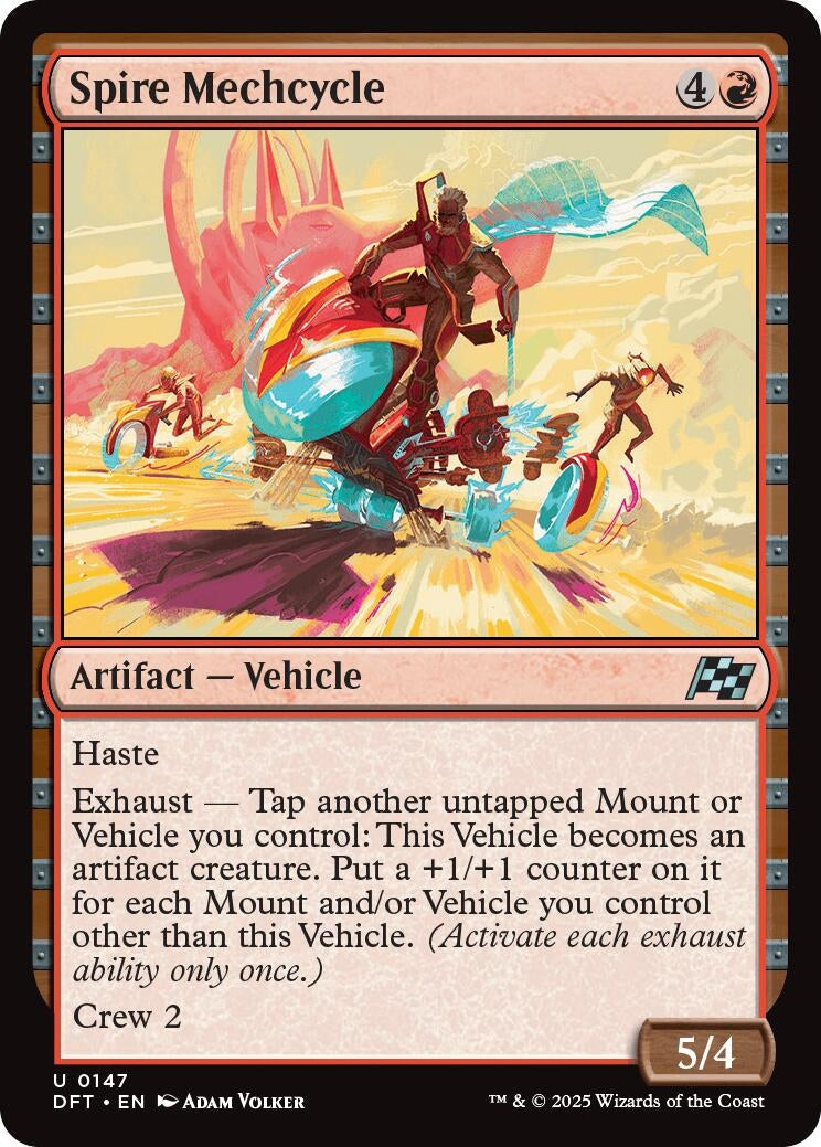 Image for Spire Mechcycle (147) (Aetherdrift) - Magic: The Gathering