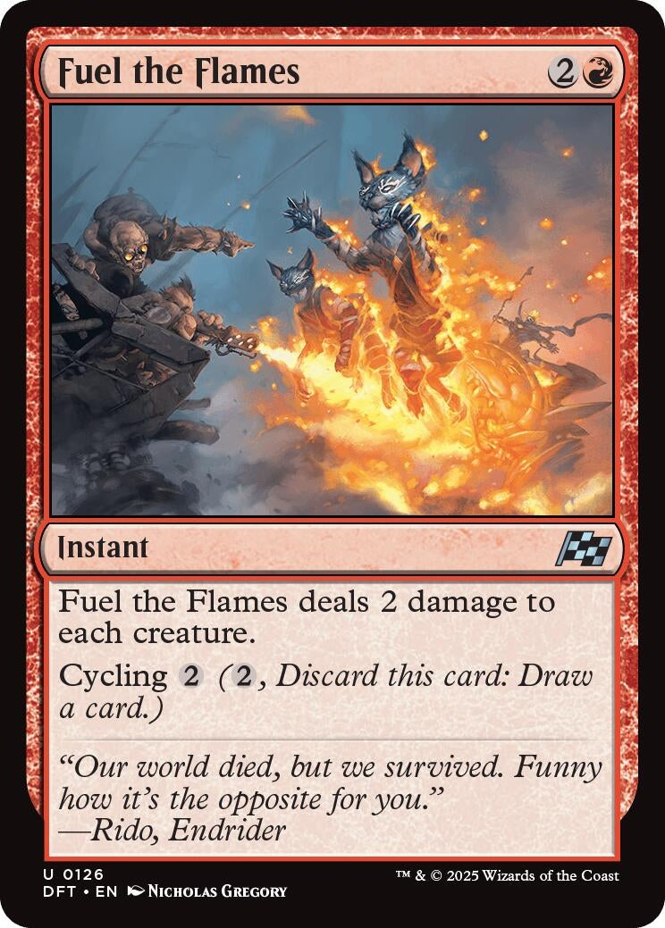 Image for Fuel the Flames (126) [Aetherdrift]