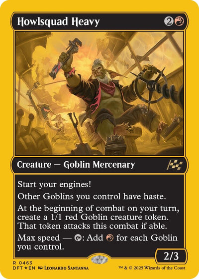 Howlsquad Heavy (First-Place Foil) (463) [Aetherdrift]