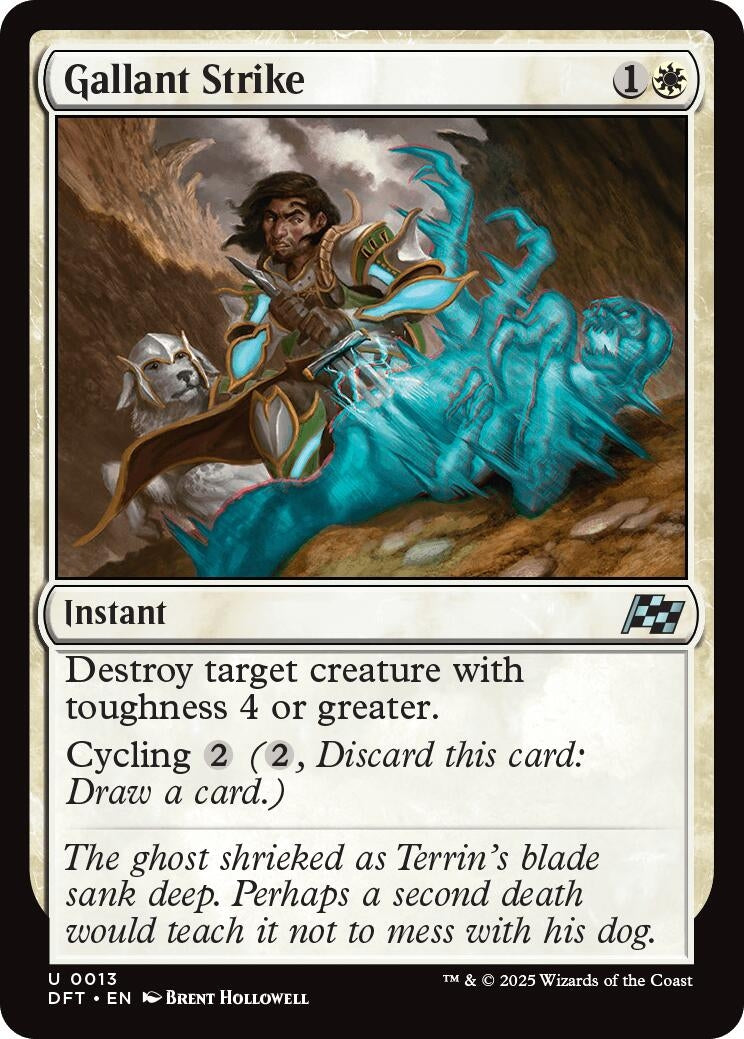 Image for Gallant Strike (13) [Aetherdrift]