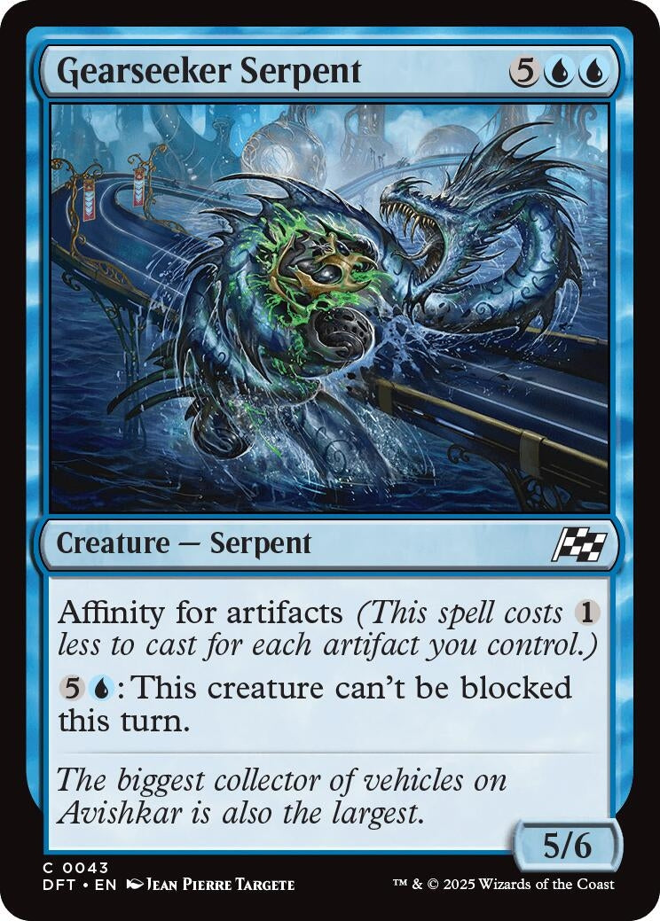 Image for Gearseeker Serpent (43) [Aetherdrift]