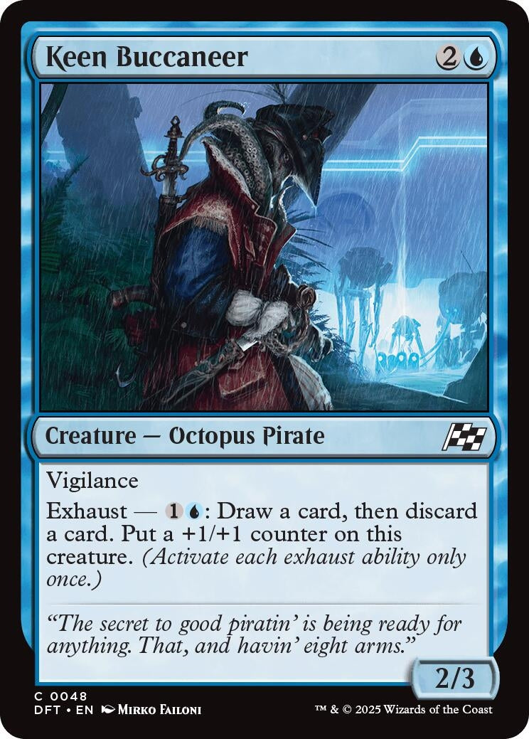 Image for Keen Buccaneer (48) (Aetherdrift) - Magic: The Gathering