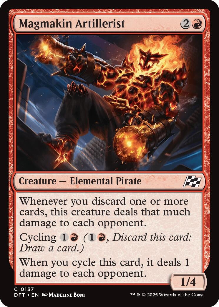 Image for Magmakin Artillerist (137) (Aetherdrift) - Magic: The Gathering