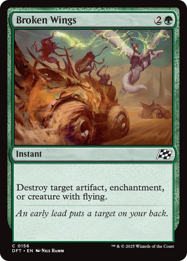 Image for Broken Wings (156) (Aetherdrift) - Magic: The Gathering