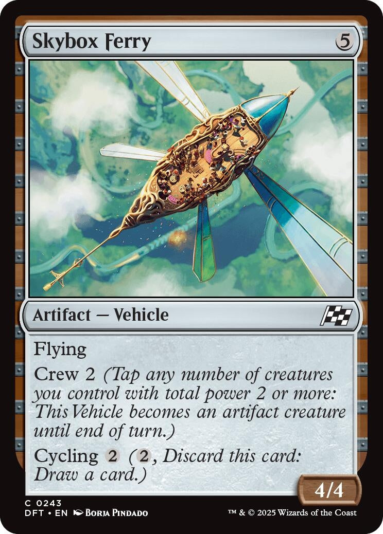 Image for Skybox Ferry (243) (Aetherdrift) - Magic: The Gathering