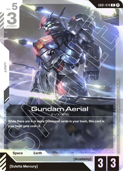 Gundam Aerial (GD01-070) [Edition Beta]