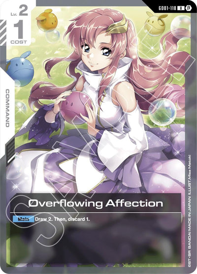 Overflowing Affection (GD01-118) [Edition Beta]