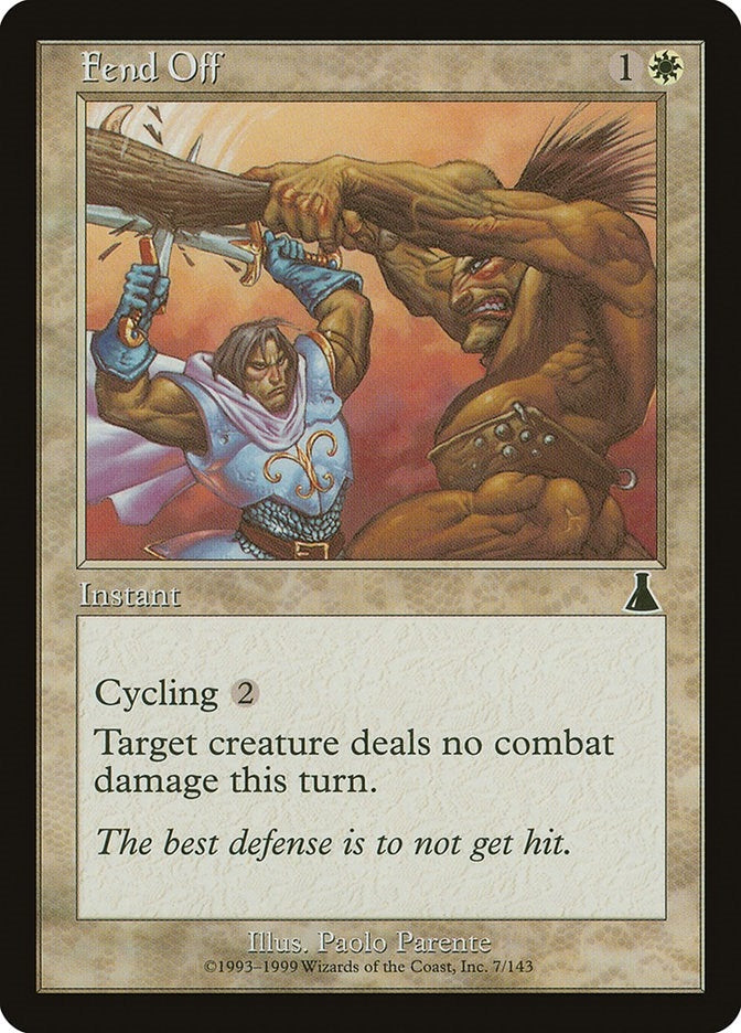 Fend Off (7) [UDS] - MTG Single