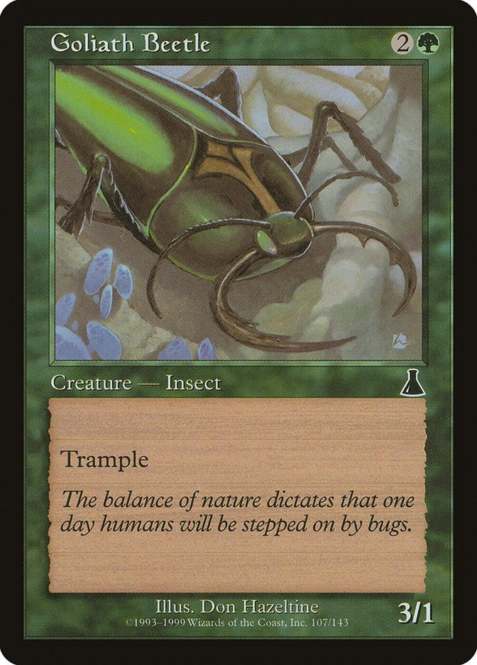Goliath Beetle (107) [UDS] - MTG Single
