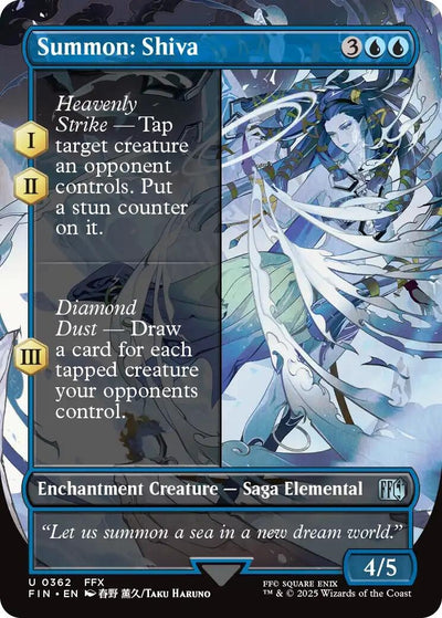 Summon: Shiva (Borderless) (362) [FINAL FANTASY]