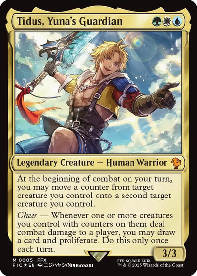 Tidus, Yuna's Guardian (5) (Commander: FINAL FANTASY)