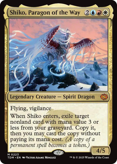 Shiko, Paragon of the Way (223) (Tarkir: Dragonstorm)