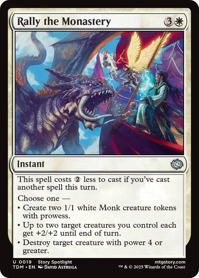 Rally the Monastery (19) (Tarkir: Dragonstorm)