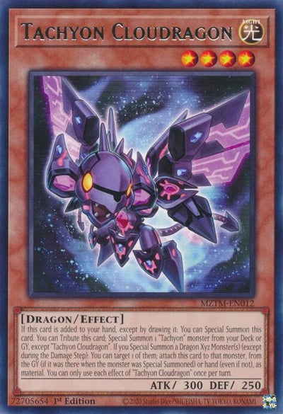 Tachyon Cloudragon (MZTM-EN012) (Maze of the Master)