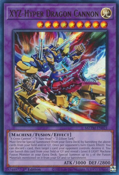 XYZ-Hyper Dragon Cannon (MZTM-EN021) (Maze of the Master)