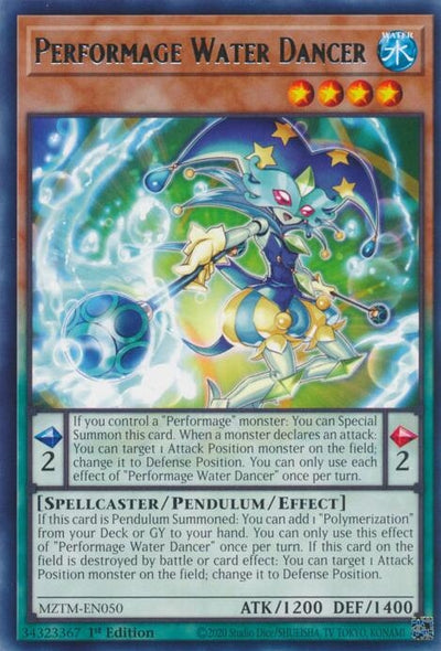 Performage Water Dancer (MZTM-EN050) (Maze of the Master)