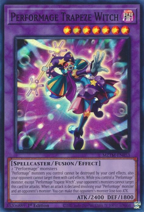 Performage Trapeze Witch (MZTM-EN053) (Maze of the Master)