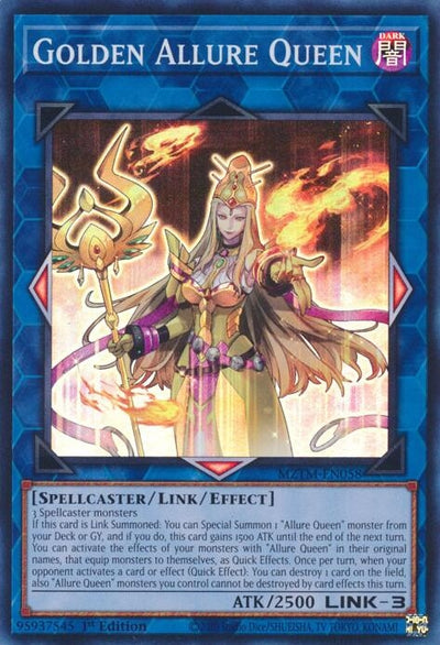 Golden Allure Queen (MZTM-EN058) (Maze of the Master)