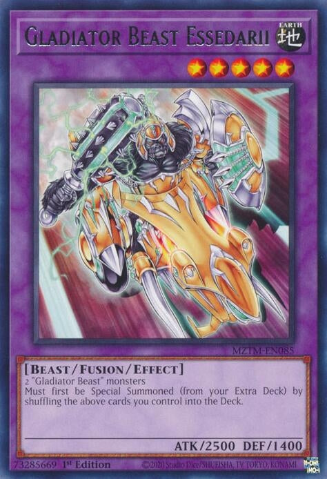 Gladiator Beast Essedarii (MZTM-EN085) (Maze of the Master)