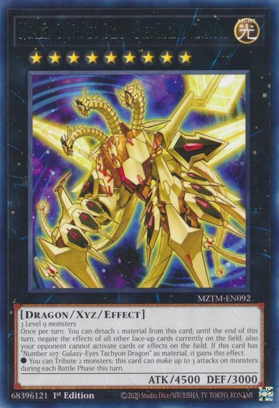 Number C107: Neo Galaxy-Eyes Tachyon Dragon (MZTM-EN092) (Maze of the Master)