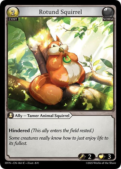 Rotund Squirrel (061) (HVN)