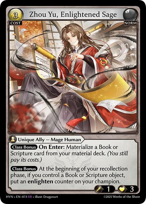 Zhou Yu, Enlightened Sage (073) (Abyssal Heaven)