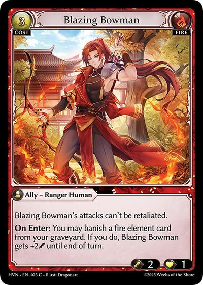 Blazing Bowman (075) (HVN)