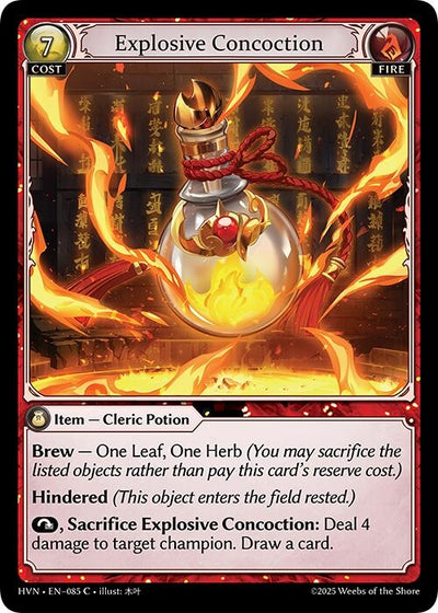 Explosive Concoction (085) (HVN)