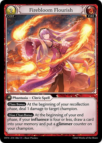 Firebloom Flourish (086) (Abyssal Heaven)