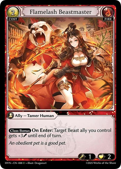 Flamelash Beastmaster (088) (HVN)