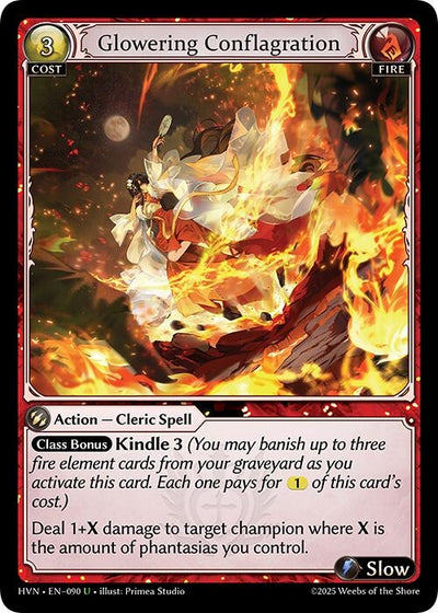Glowering Conflagration (090) (HVN)