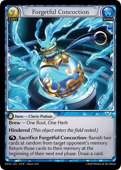 Forgetful Concoction (125) (HVN)