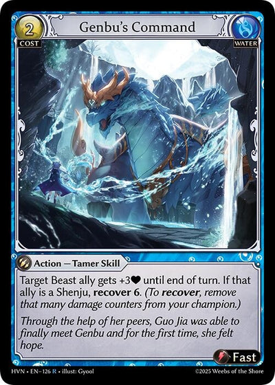 Genbu's Command (126) (Abyssal Heaven)