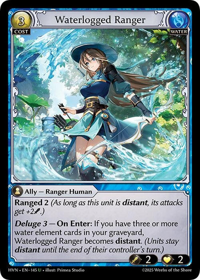 Waterlogged Ranger (145) (Abyssal Heaven)