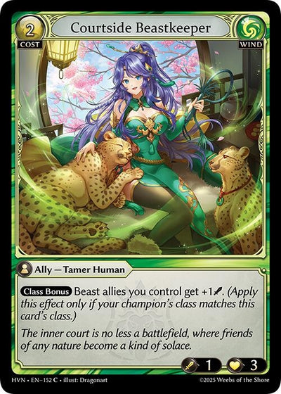 Courtside Beastkeeper (152) (HVN)