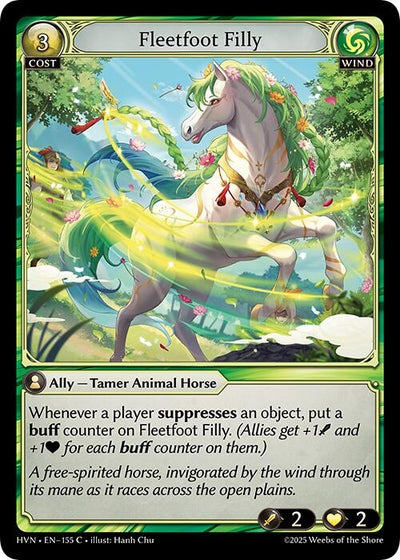 Fleetfoot Filly (155) (HVN)