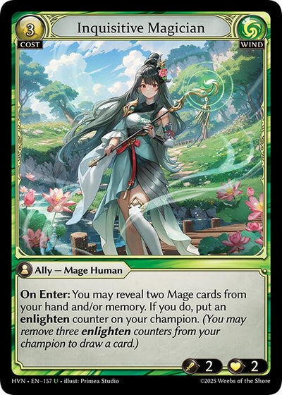 Inquisitive Magician (157) (HVN)