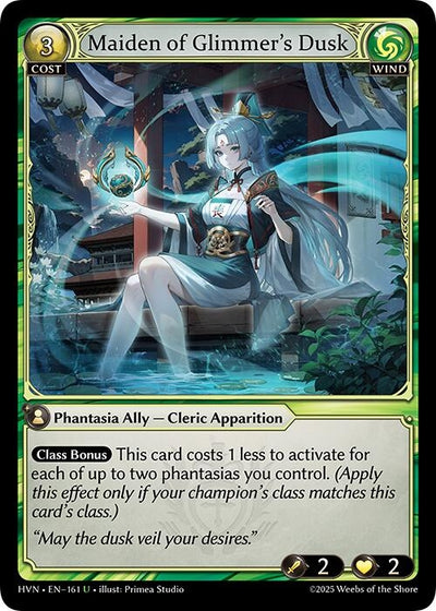 Maiden of Glimmer's Dusk (161) (HVN)
