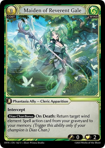 Maiden of Reverent Gale (162) (Abyssal Heaven)